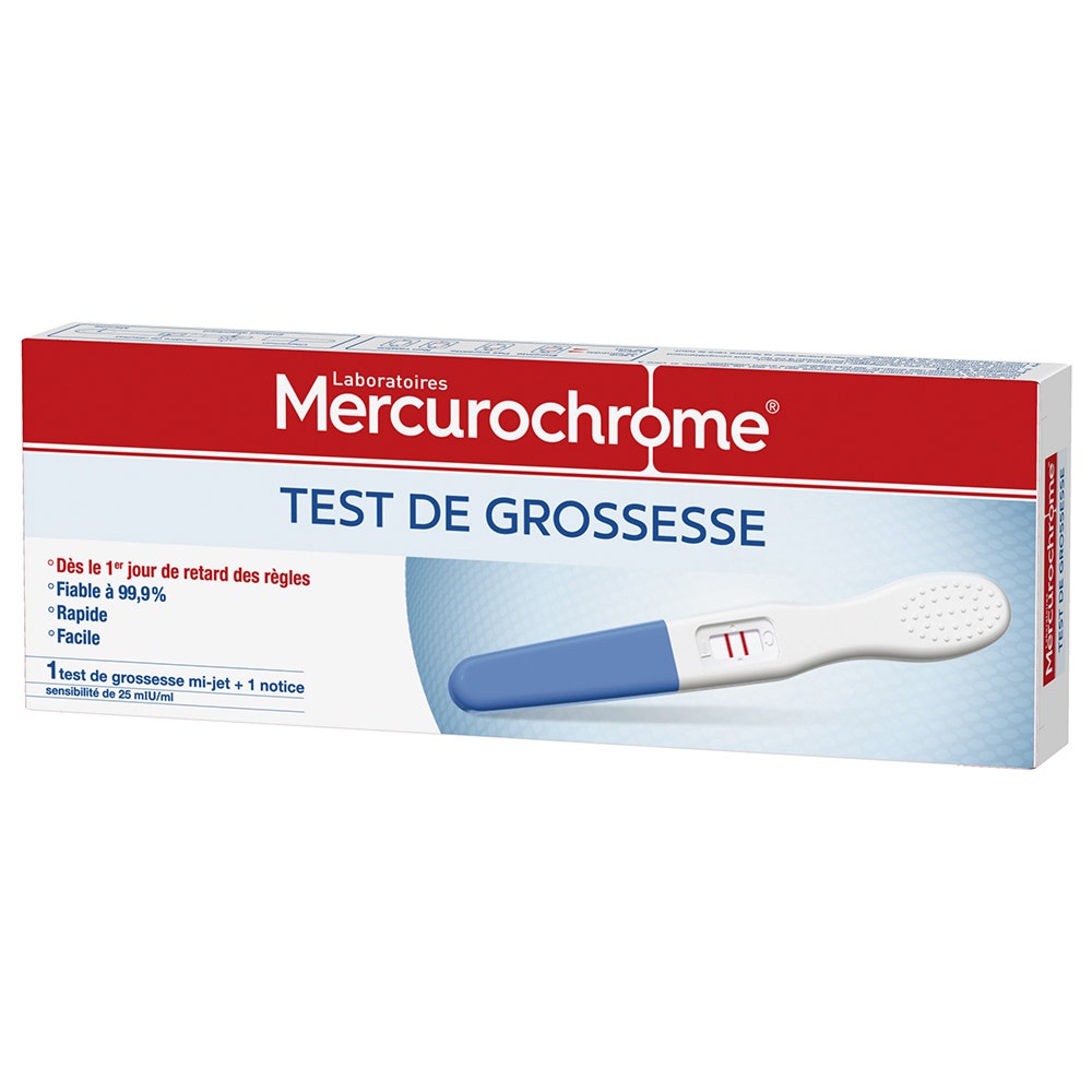 Mercurochrome Test De Grossesse Urinaire Mi-jet