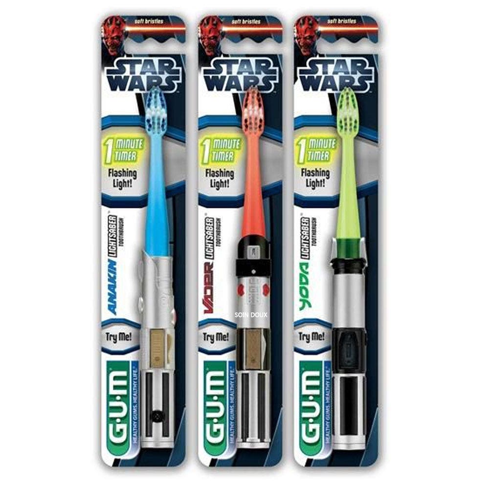 Gum Brosse A Dent 4030 Star War Sabre Laser Souple Compact