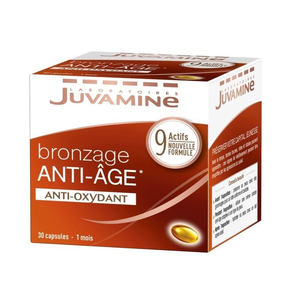 Juvamine Bronzage Sublime Anti-age 30 Capsules