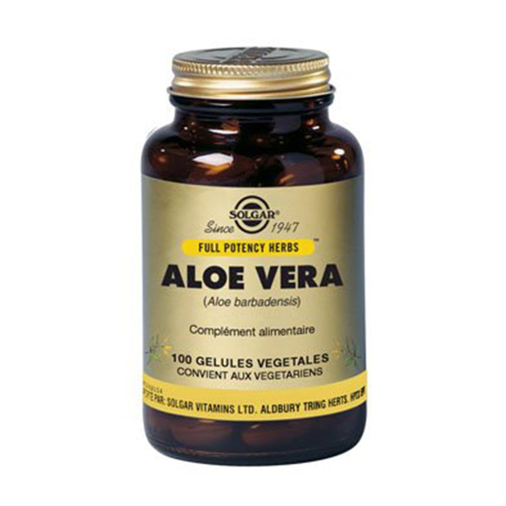 Solgar Aloe Vera 100 Gelules Vegetales