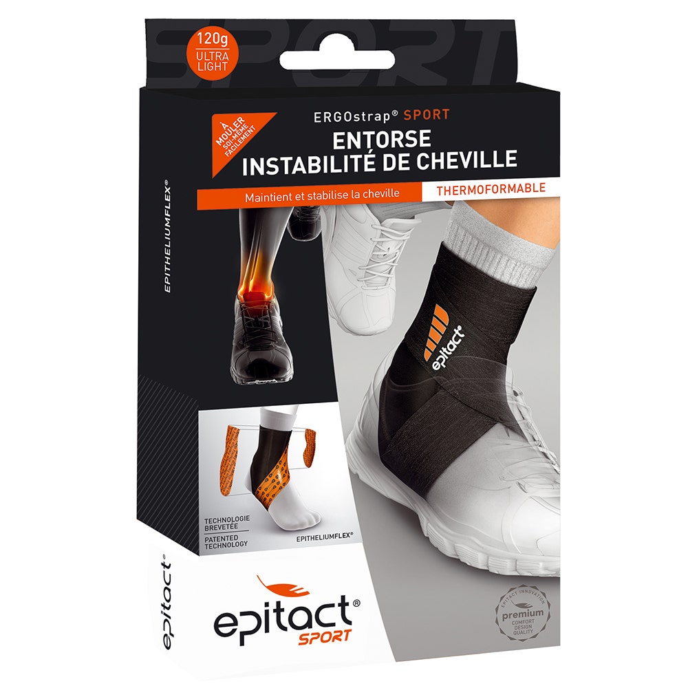 Epitact Sport Ergostrap Sport Chevillere Thermoformable Epithelium Flex