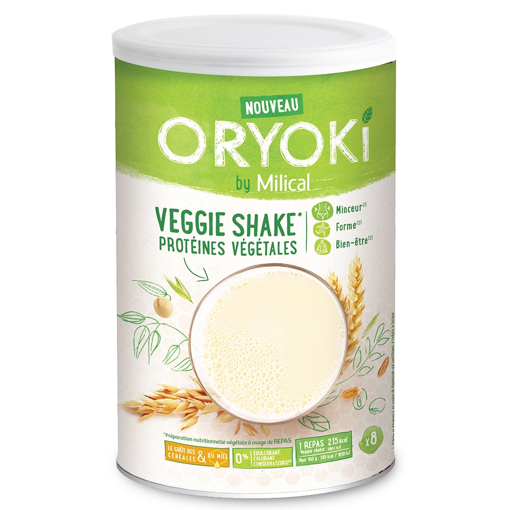 Milical Oryoki Veggie Shake Eco Recharge 8 Portions