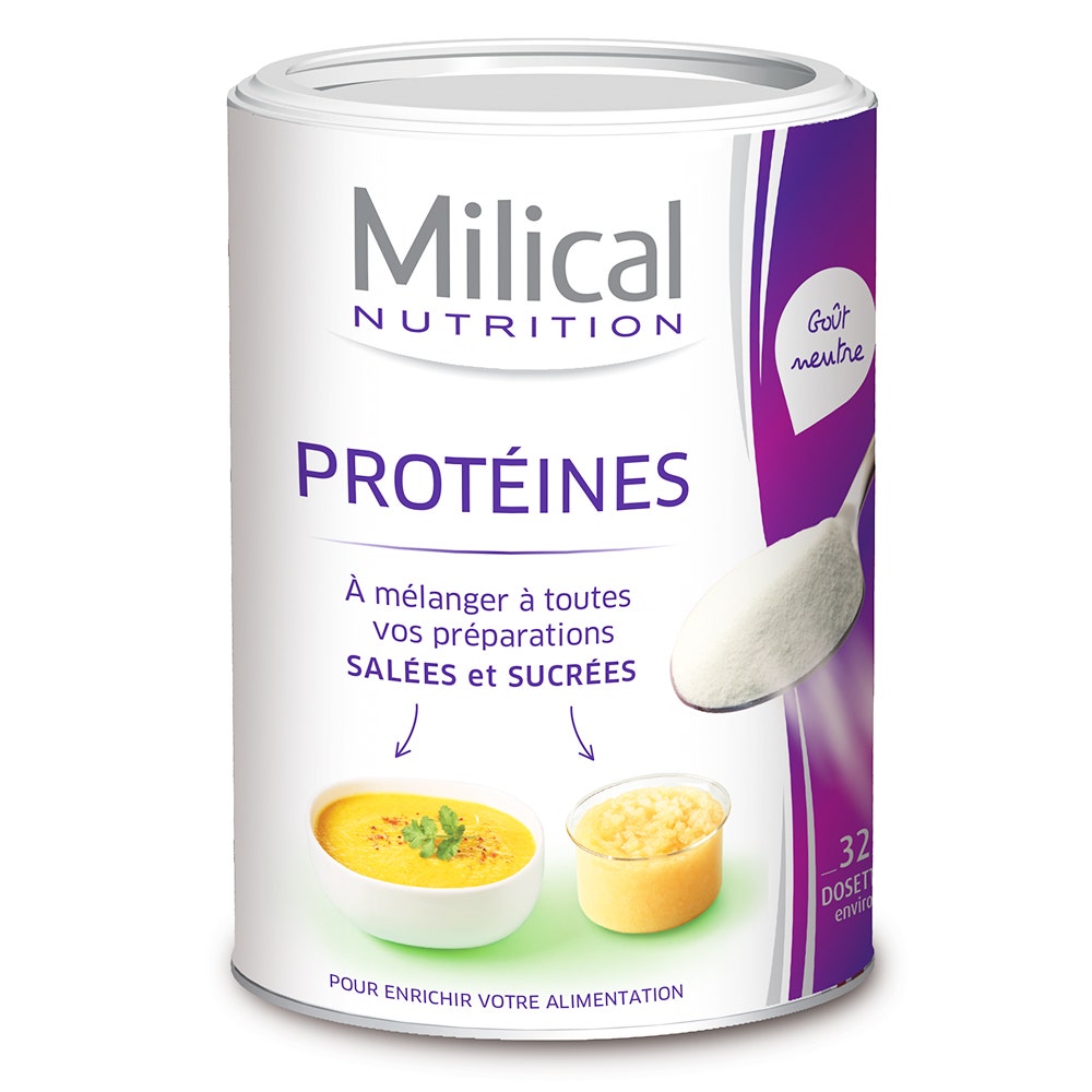 Milical Minceur Gout Neutre Soit 32 Dosettes 400g