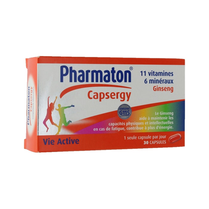 Pharmaton Capsergy 30 Capsules