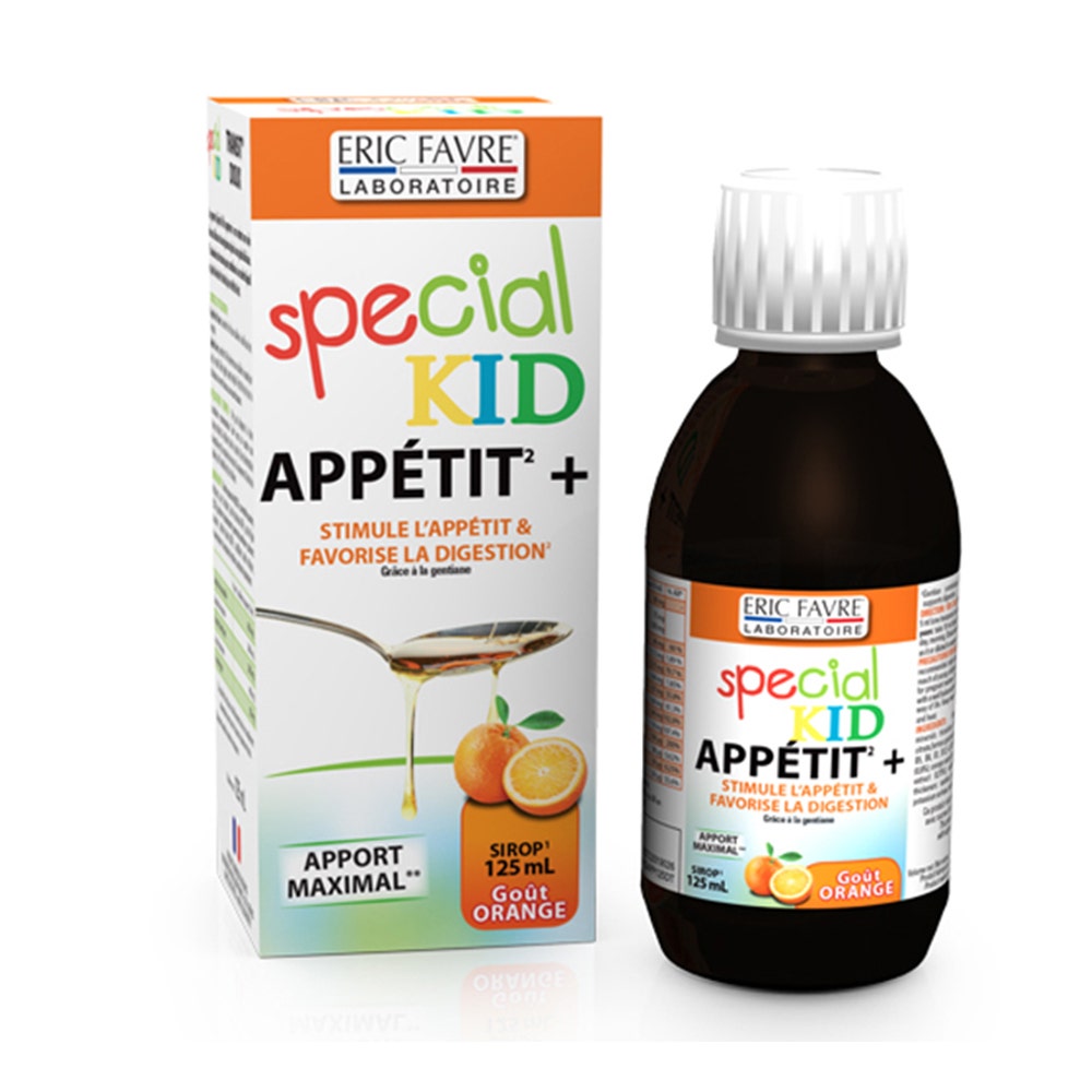Eric Favre Special Kid Sirop Appetit+ 125ml