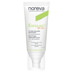 Noreva Exfoliac Fluide Solaire Spf 50+ 40ml