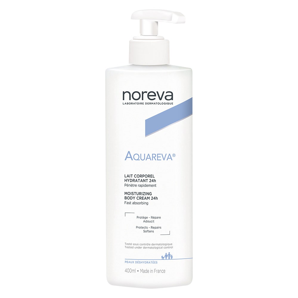Noreva Aquareva Lait Corporel Hydratant Peaux Déshydratées 400ml