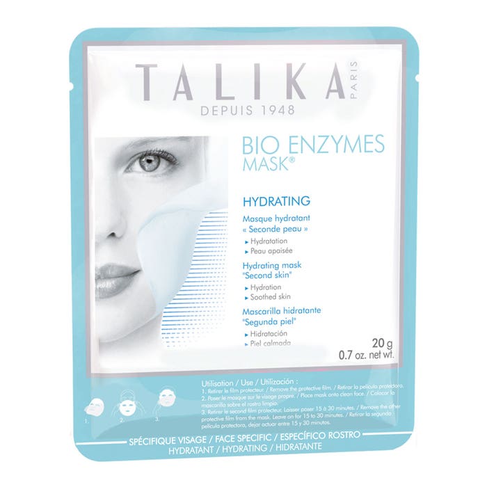 Bio Enzymes Mask Hydratant Seconde Peau 20g Talika