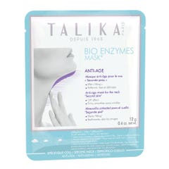Talika Bio Enzymes Mask Anti-age Pour Le Cou Seconde Peau 12g