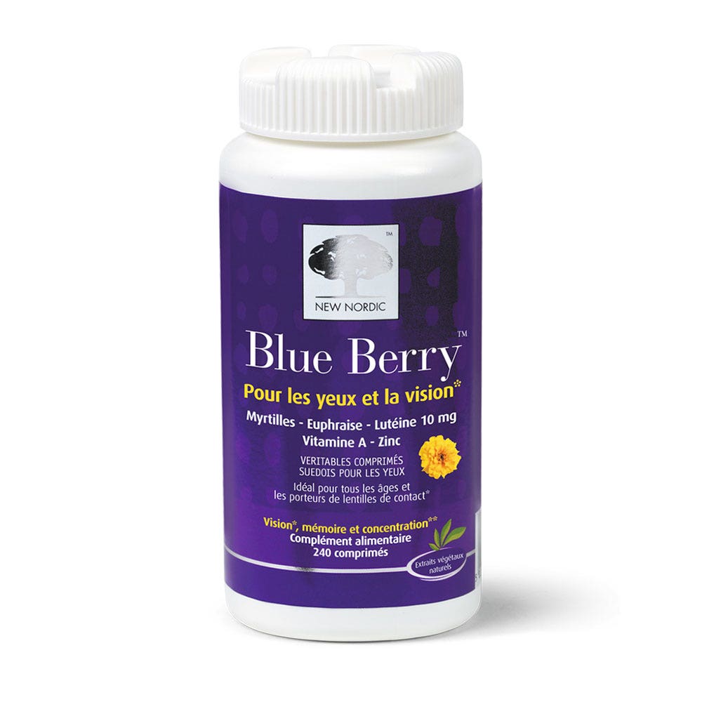New Nordic Blue Berry 240 Comprimes