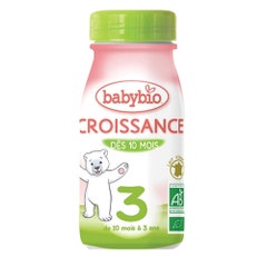 Babybio Croissance Lait Liquide Bio De 10 Mois A 3 Ans 25cl