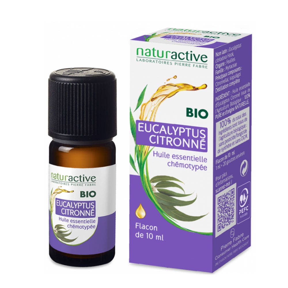 Naturactive Huile Essentielle Bio Eucalyptus Globuleux 10 ml