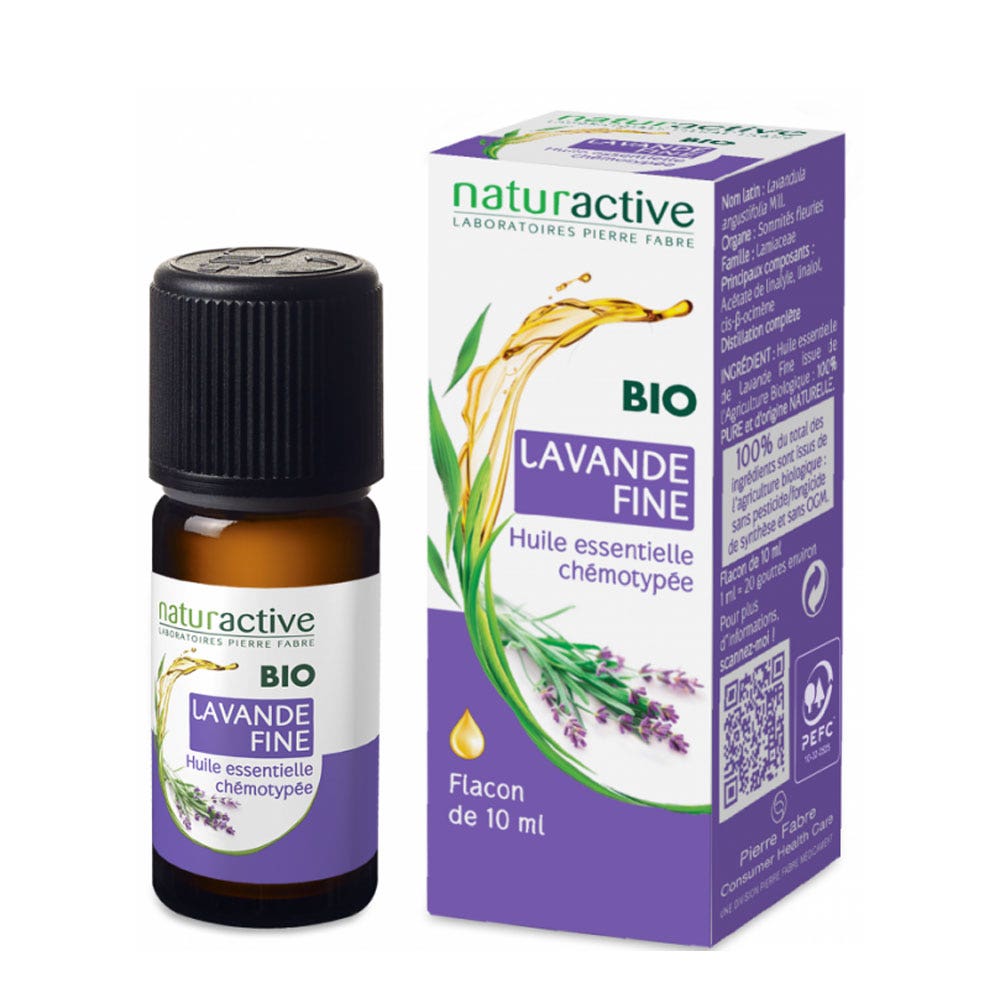 Naturactive Huile Essentielle Bio Lavande Fine 10 ml