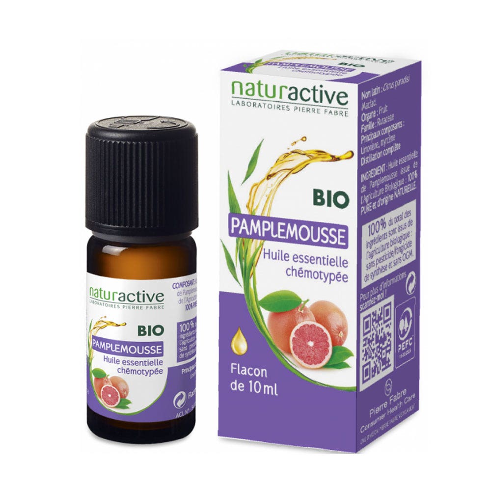 Naturactive Huile Essentielle Bio Pamplemousse 10ml