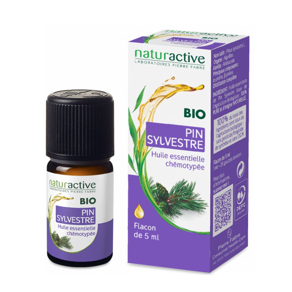 Naturactive Huile Essentielle Bio Pin Sylvestre 5 ml