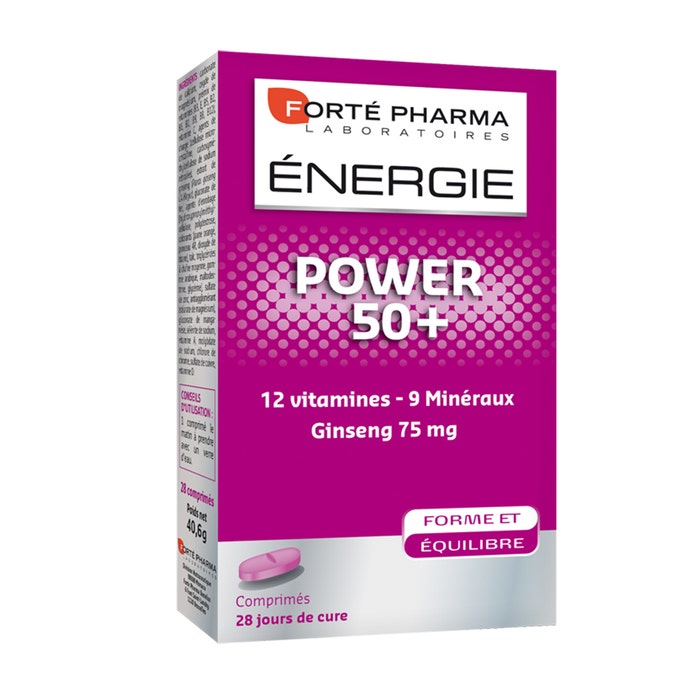 Forté Pharma Energie Power 50+ 28 Comprimes