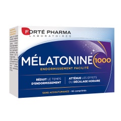 Forté Pharma Forté Nuit Mélatonine 1000 Endormissement facilité 30 comprimés