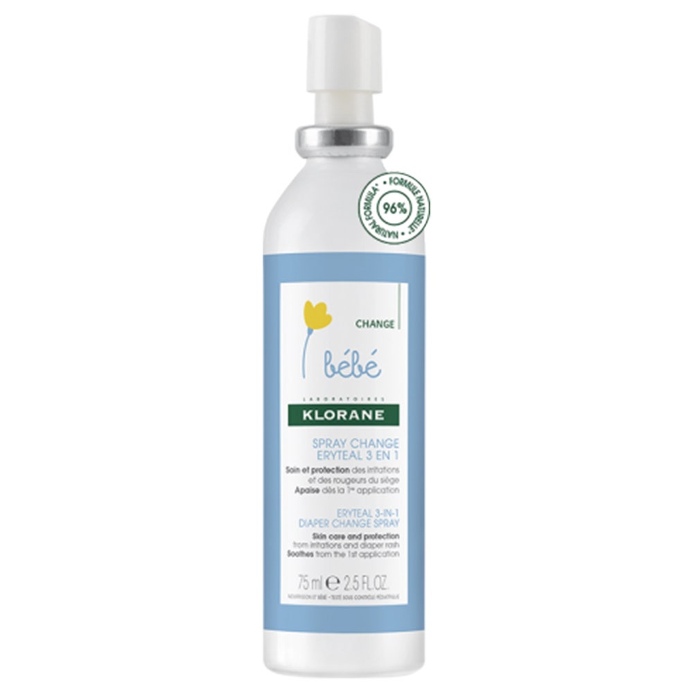 Klorane Bébé Spray Change Eryteal 3en1 75ml