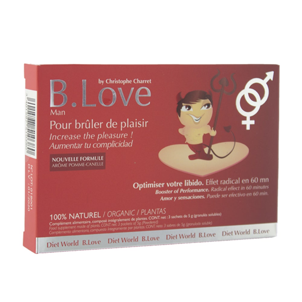 Diet World Dietworld B. Love Man 3 Sachets De 5g