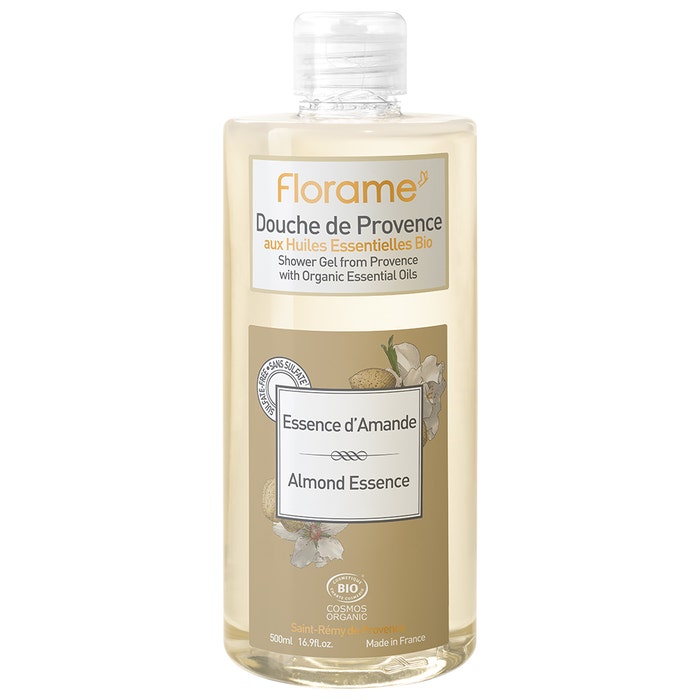 Gel Douche De Provence Essence D'amande Bio 500ml Florame