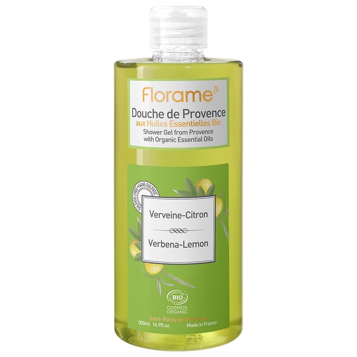 Gel Douche De Provence Verveine Citron Bio 500ml Florame