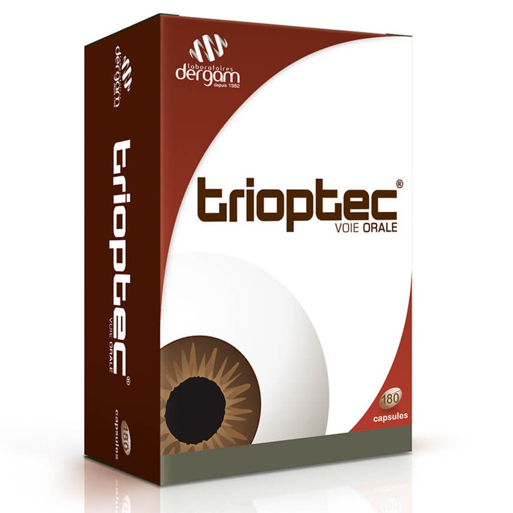 Dergam Trioptec Anti Vieillissement Oculaire 180 Capsules