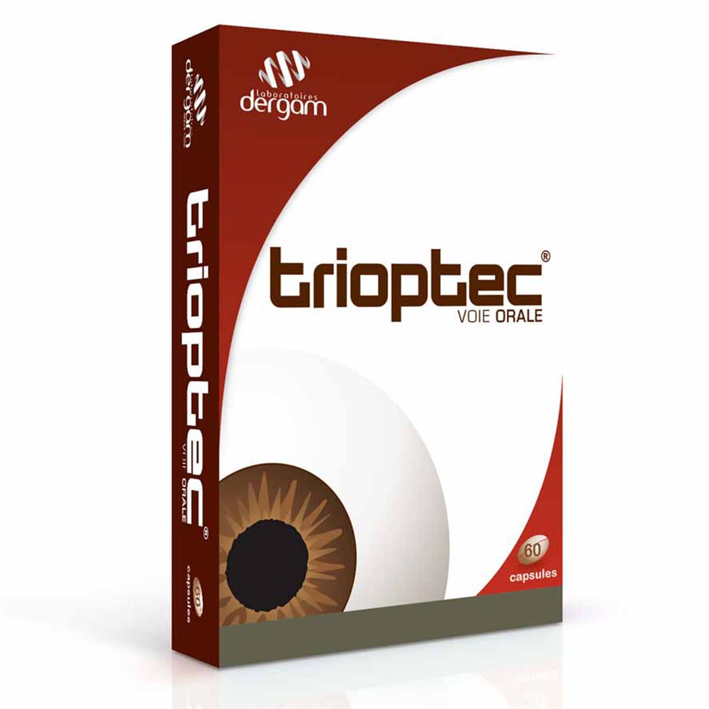 Dergam Trioptec Anti Vieillissement Oculaire 60 Capsules