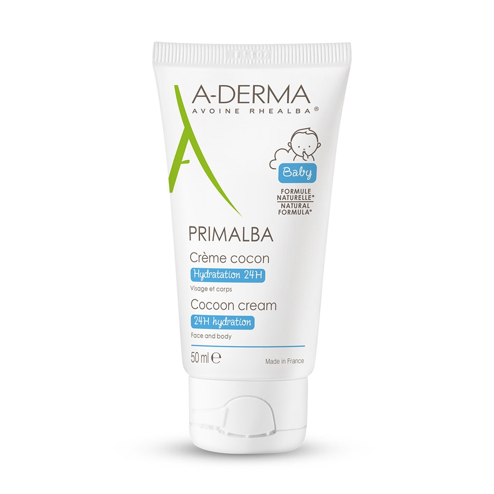 A-Derma Primalba Creme Cocon Hydratation 24h Peaux Fragiles Du Bebe PEAUX FRAGILES DU BEBE 50ml