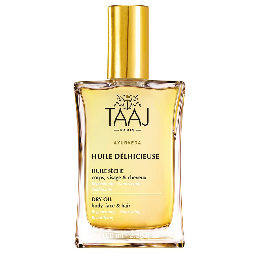 Taaj Huile Delhicieuse Seche Visage Corps Cheveux 100ml