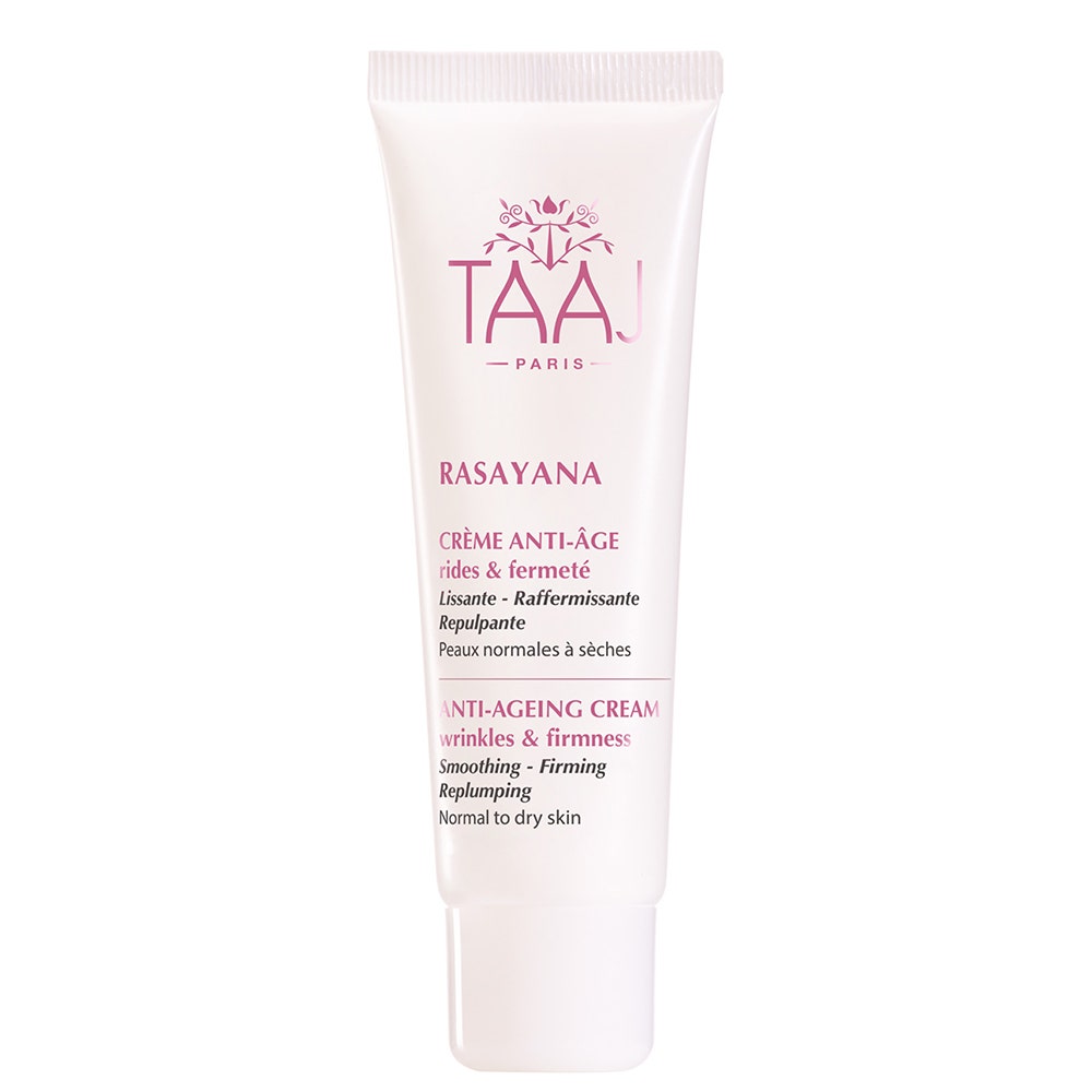 Taaj Rasayana Creme Anti-age Rides Et Fermete Peaux Normales A Seches 50 ml