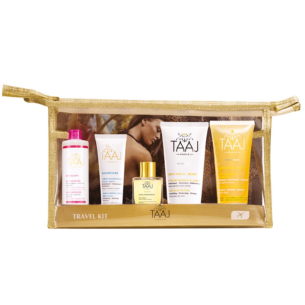 Trousse De Voyage TAAJ - Format Voyage - Hydratation Visage/corps - Neuf