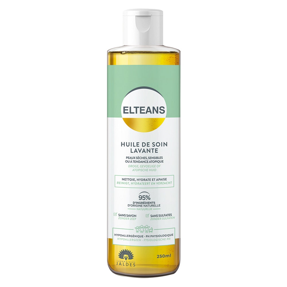 Jaldes Elteans Huile De Soin Lavante Peaux Seches Sensibles Ou A Tendance Atopique 250ml