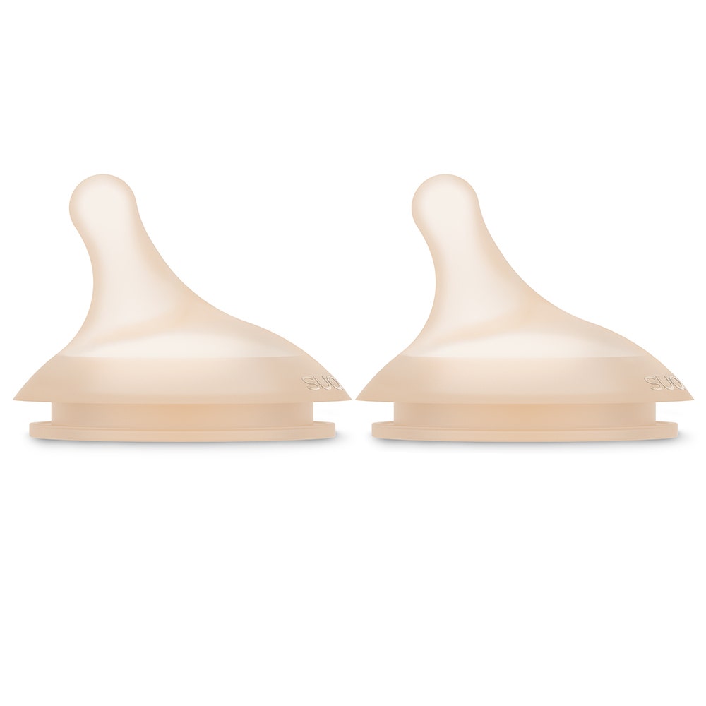 Suavinex Zero Zero Tétines Pour Biberon Anti Colique Débit Lent S x2