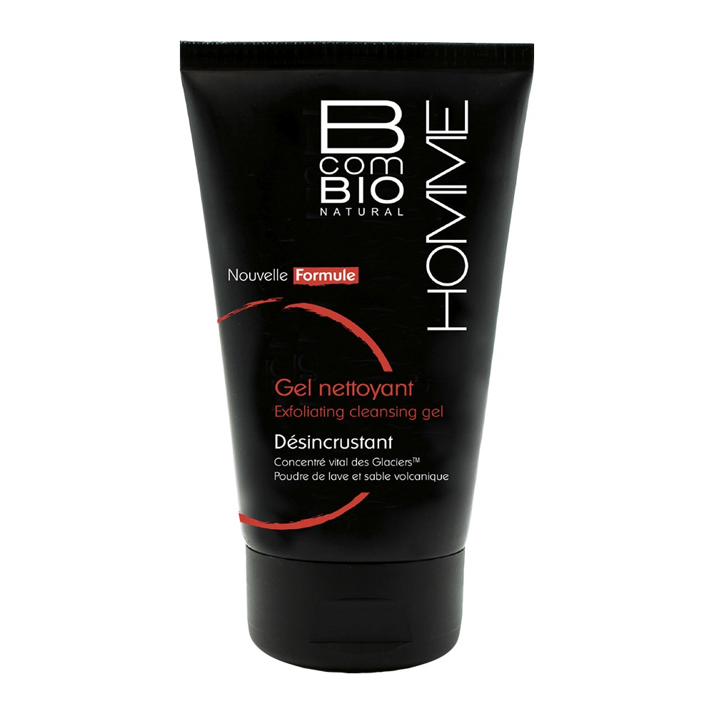 Bcombio Natural Homme Gel Nettoyant Desincrustant Bio 125ml