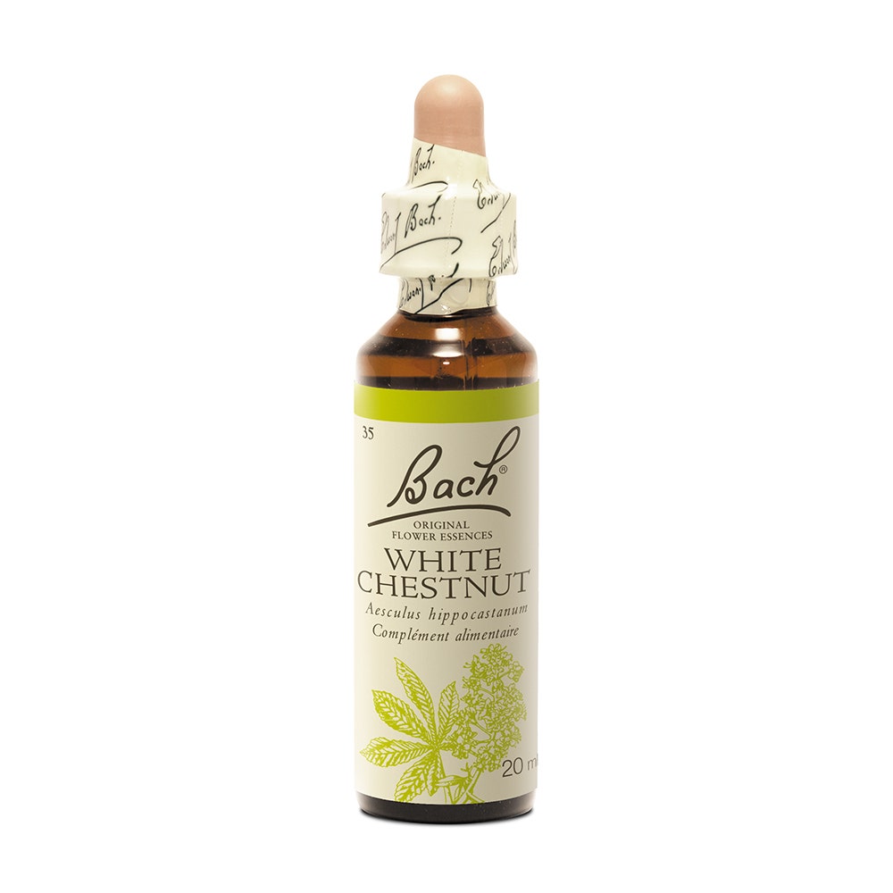Fleurs de Bach Original N°35 White Chestnut Marronnier Blanc 20ml