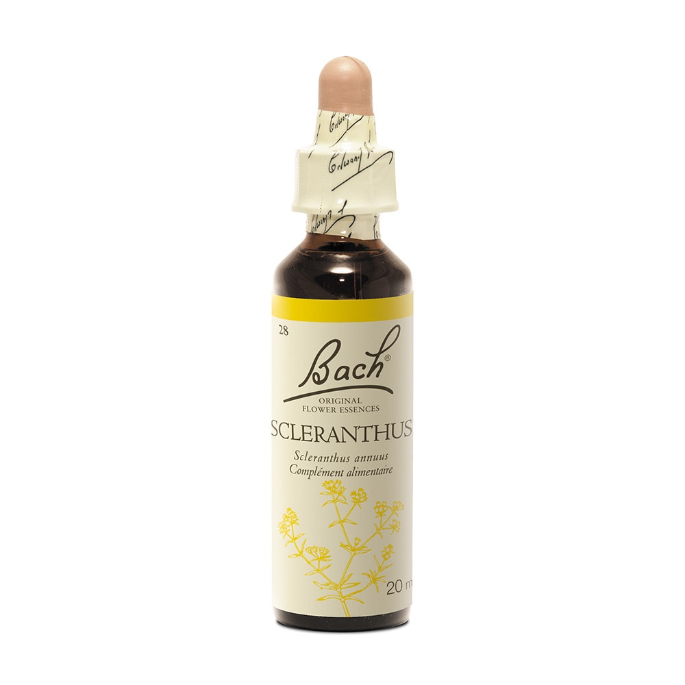 Fleurs de Bach Original N°28 Sclerantus Scléranthe 20ml