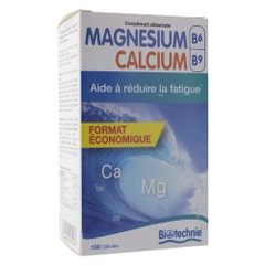 Biotechnie Magnesium Marin B6 B9 + calcium 100 Gelules