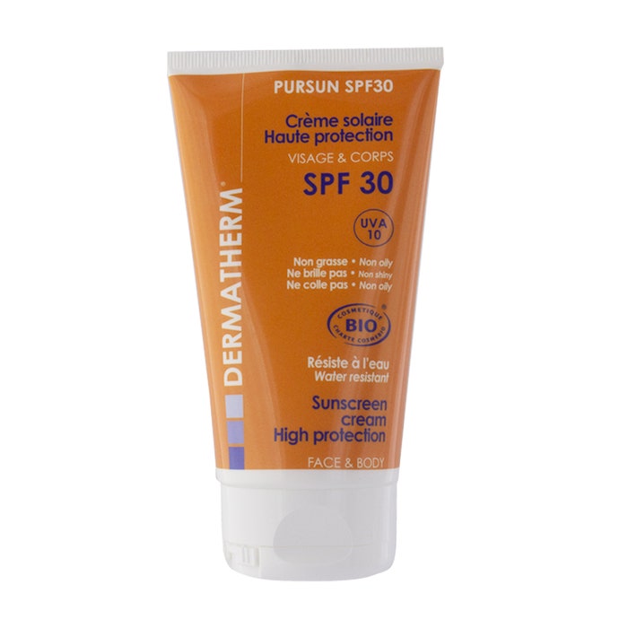 Creme Solaire Haute Protection Spf30 Bio 150ml Dermatherm