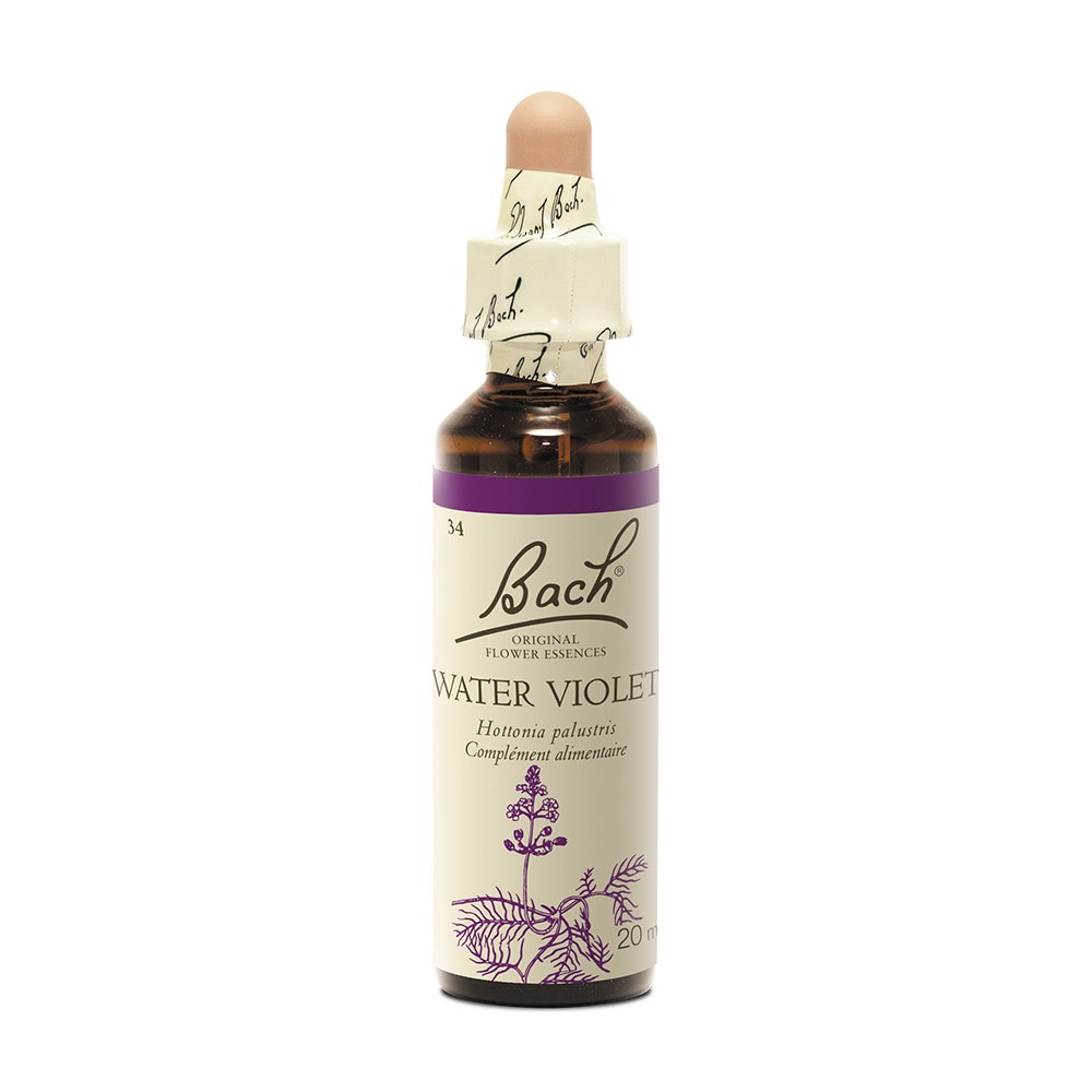 Fleurs de Bach Original N°34 Water Violet Violette d'Eau 20ml