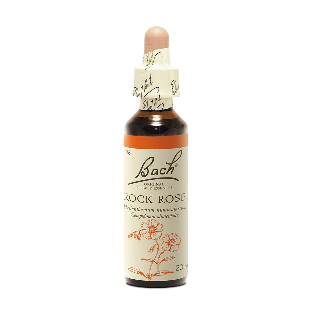 Fleurs de Bach Original N°26 Rock Rose Hélianthème 20ml