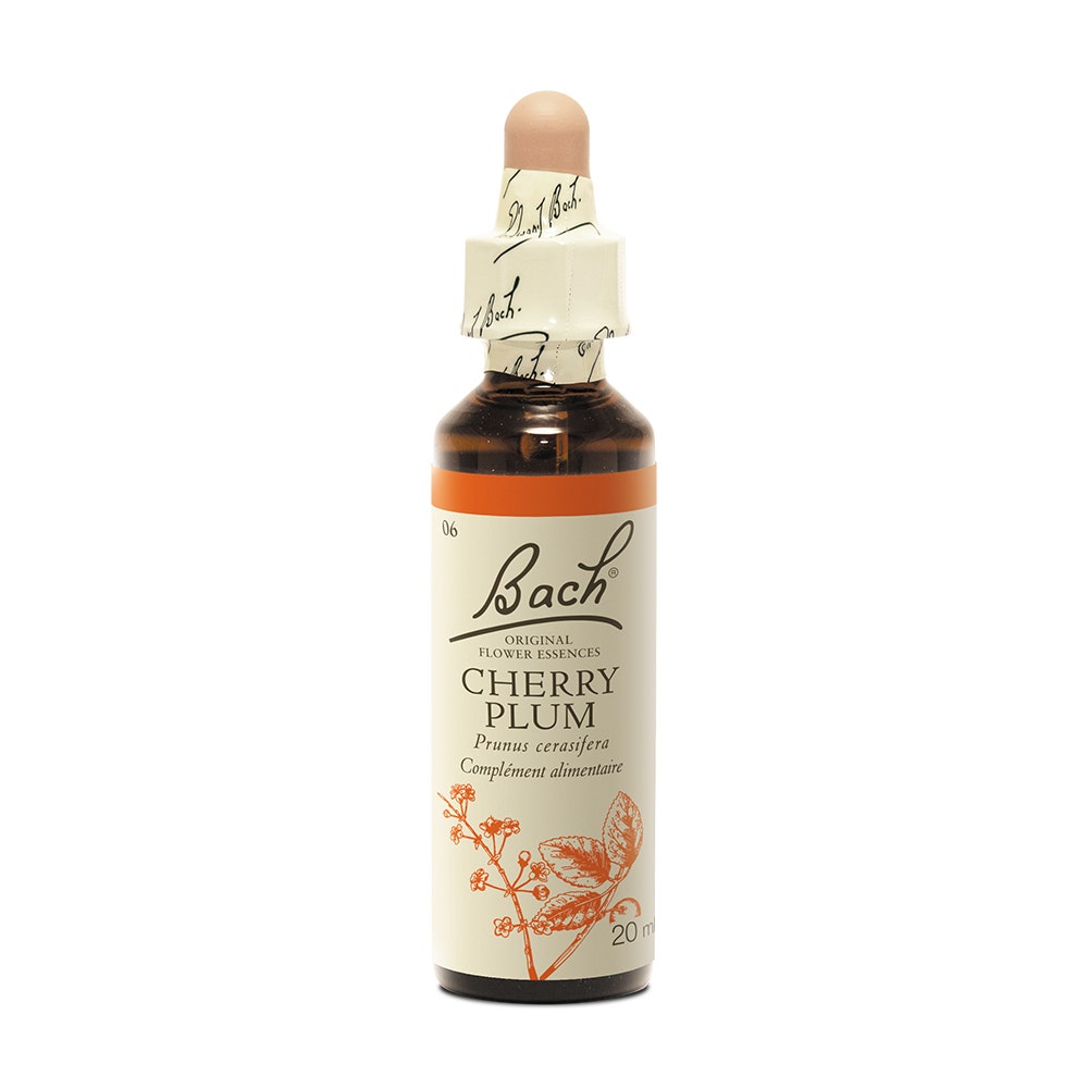Fleurs de Bach Original N°06 Cherry Plum Prunier Myrobolan 20ml