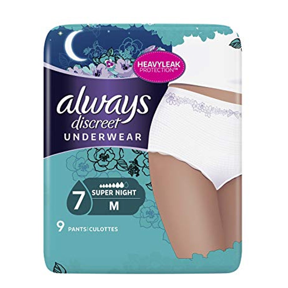 Always Underwear Culottes Taille Haute M Super Night X9