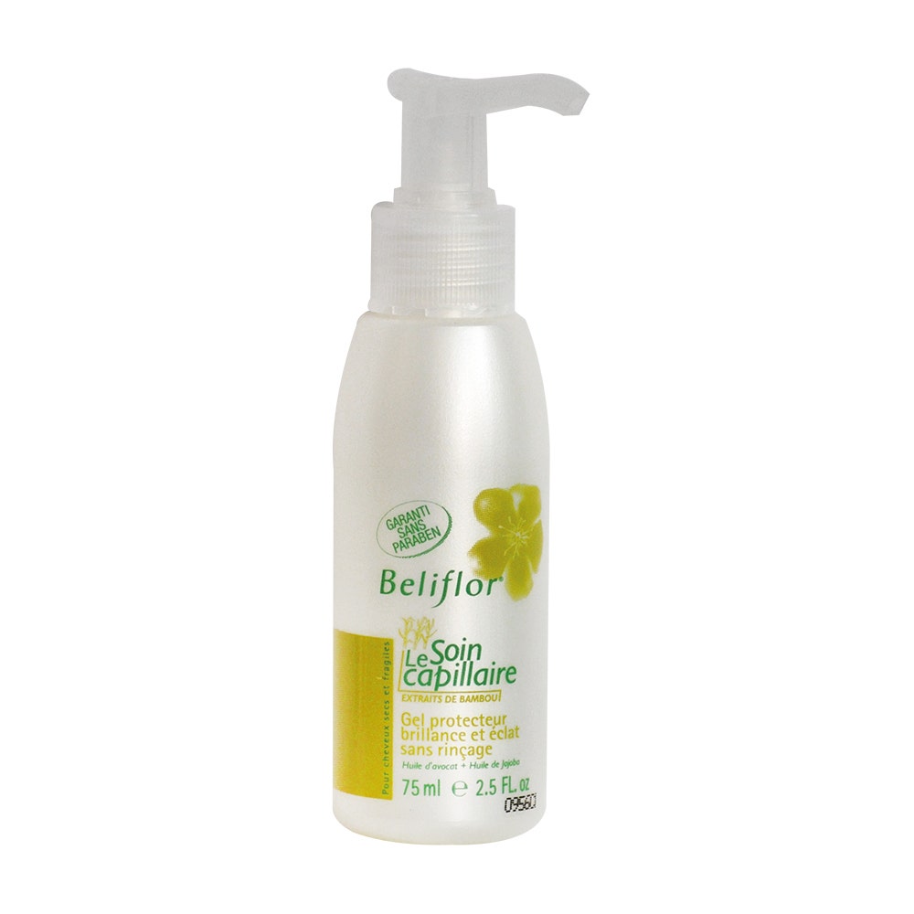 Beliflor Le Soin Capillaire Gel Protecteur Brillance Eclat Sans Rincage 75ml