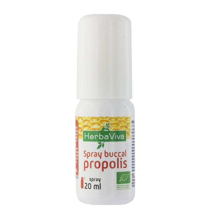 Spray Buccal Propolis Bio 20ml Herbaviva