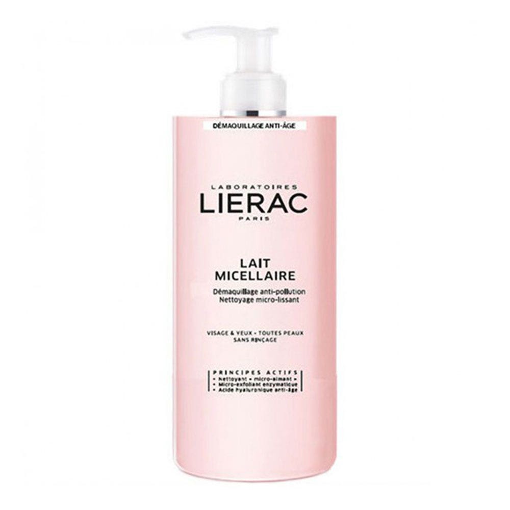 Lierac Démaquillants Lait Micellaire Double Nettoyant Visage Et Yeux 400ml