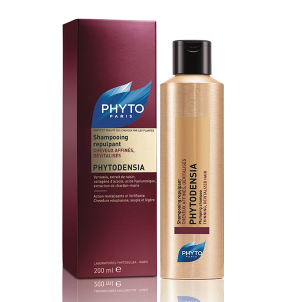 Phyto Paris Phytodensia Shampooing Repulpant Cheveux Affines & Devitalises 200 ml