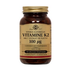Solgar Vitamine K2 Os/Cartilages Cardiovasculaire 60 gélules végétales