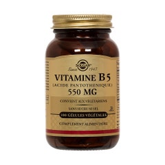 Solgar Vitamine B5 (acide Pantothenique) 50 Gelules