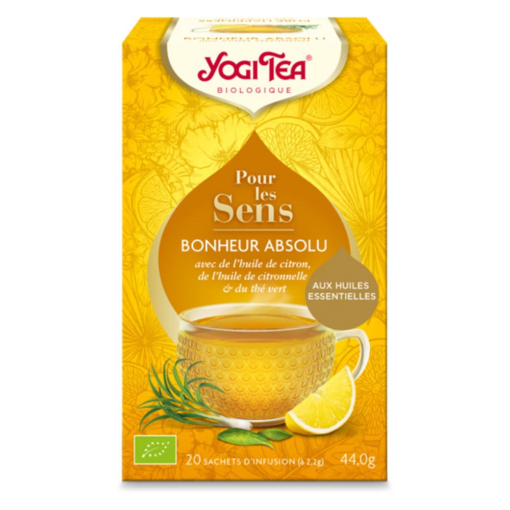 Yogi Tea Pour Les Sens Bonheur Absolu 20 Sachets