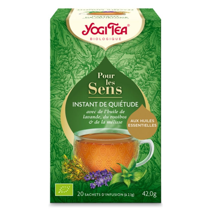 Pour Les Sens Instant De Quietude 20 Sachets Yogi Tea